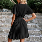 Tatiana Premium Belted Dress Everyday Luxe Edit