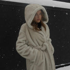 SEILY FURRY FUR COAT