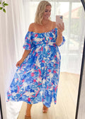 Habiba Boutique Scoop Neck Maxi Dress Statement Occasion Edit