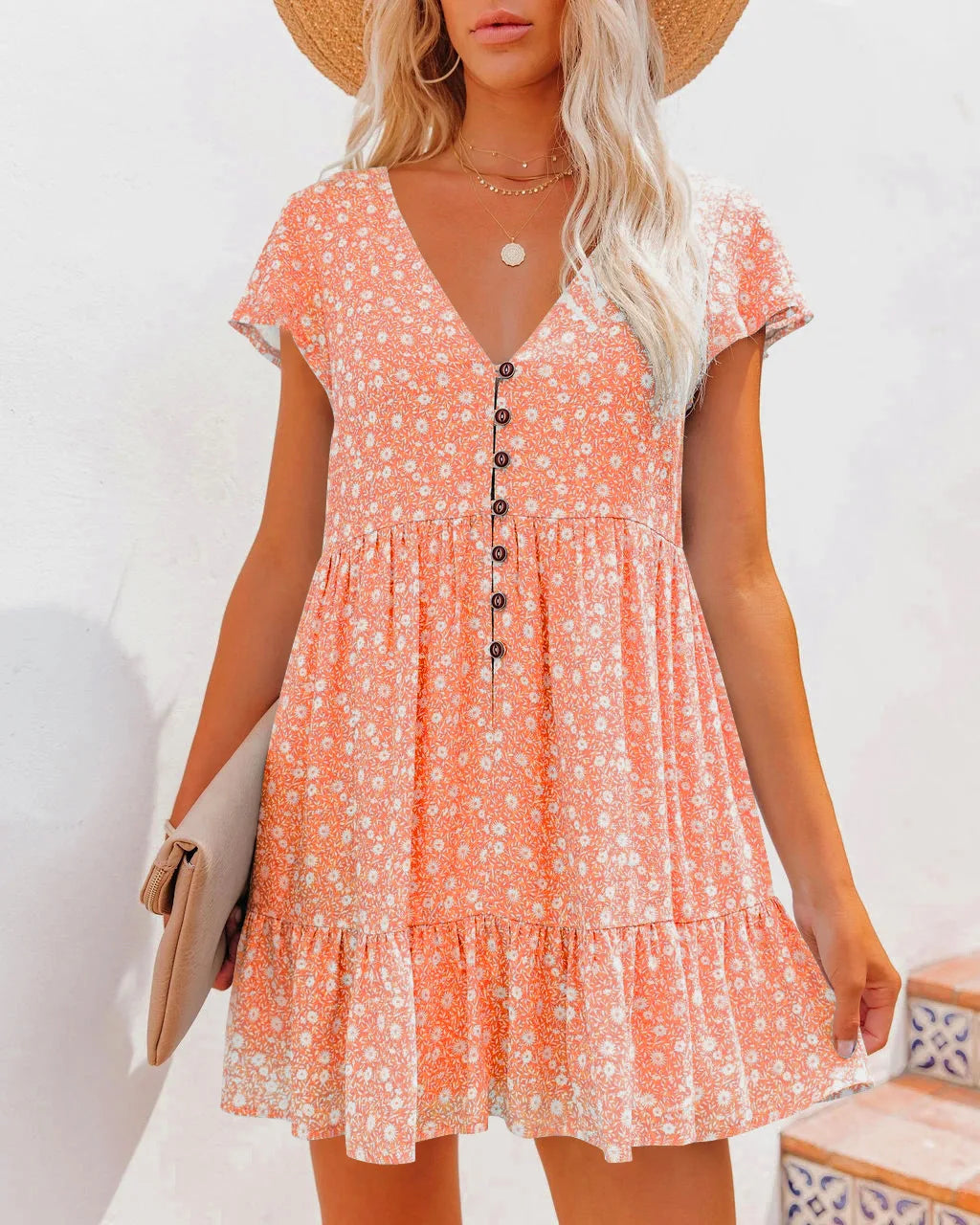 Jimena Statement Summer Dress Premium Wardrobe Essential
