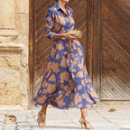 Lina Premium V Neck Dress Designer Edit