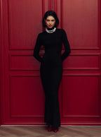 Turtleneck Maxi Dress