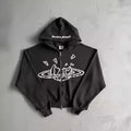 Y2k Star Print Street Hoodie