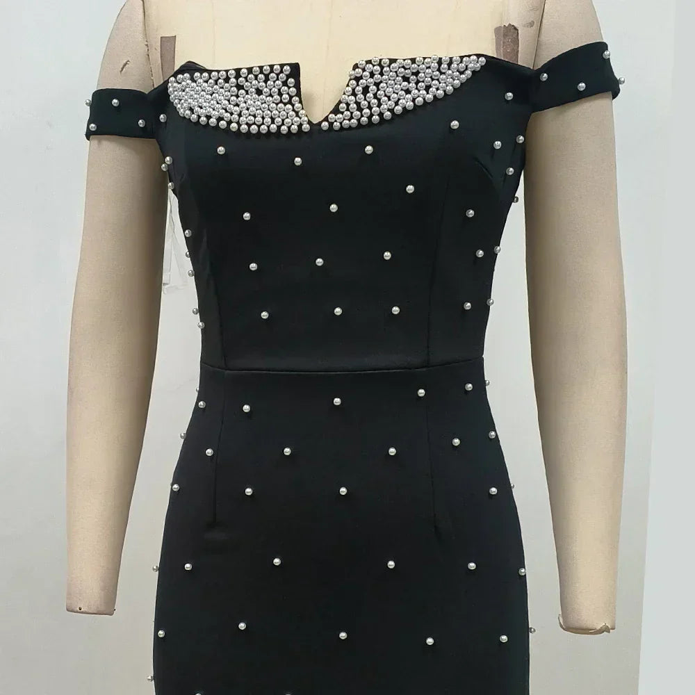Pearl One Shoulder Dress
