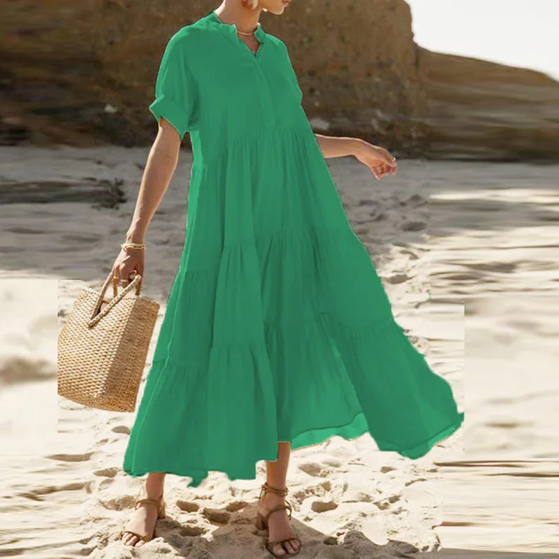 Gloria Minimalist Summer Dress Designer Edit