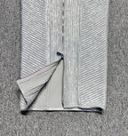 Spaghetti Strap Sleeveless Silver Midi Dress