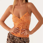 Sequin Sparkly Sleeveless Shirt Cami Top