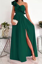 Ingrid Statement One Shoulder Maxi Dress Occasion Edit