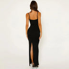 Slip Back Split Club Summer Lace Dress