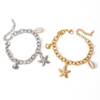 Seaside Charm Gold Bracelet