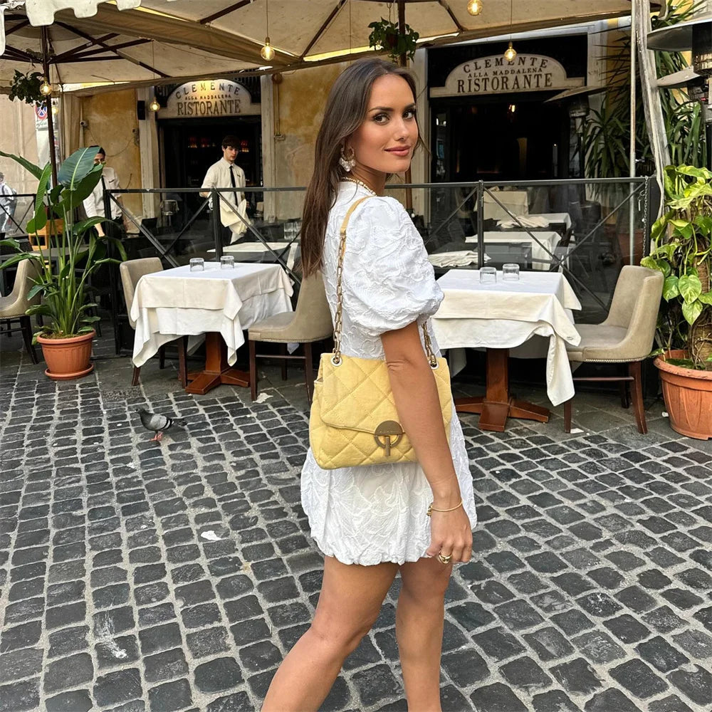 Catalina Chic Beautiful Short Embroidered Dresses Premium Wardrobe Essential