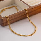Selene Gold Chain Necklace