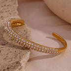 Selene Pave Gold Bracelet