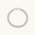 Serena Gold Herringbone Bracelet