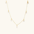 Serena Pearl Drop Necklace