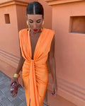 Liliana Boutique Silk Party Dress Designer Edit