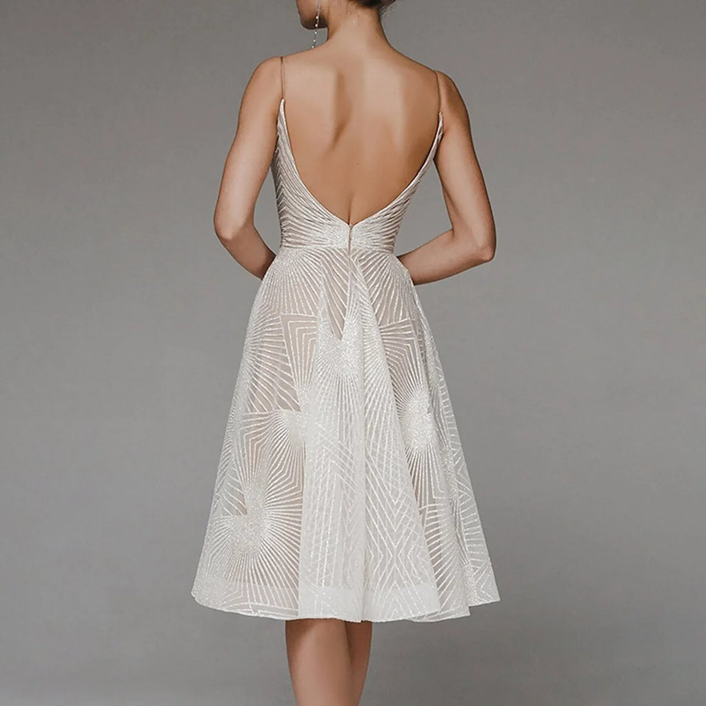 DressBetty - 2024 Luxurious Long Formal Party Elegant Evening Midi Dress