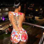 Sexy Backless Bodycon Y2K Romper