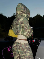 Camouflage Casual Winter Hoodie