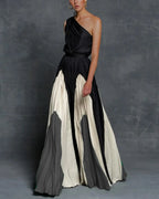Zenaida Elevated One Shoulder Maxi Dress Boutique Collection