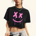 Drooling Face Washed Retro Tshirt