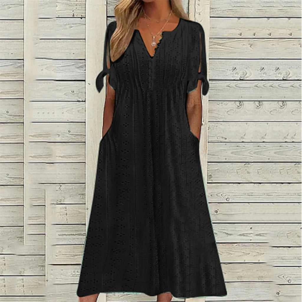 Jordina Classic and Elegant Dress for Women Office and Evening