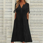 Jordina Classic and Elegant Dress for Women Office and Evening