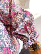 DressBetty - Women Sexy Top Summer Off Shoulder Floral Blouses Holiday Slash Neck Tops