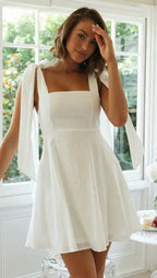 Avery Minimalist A Line Women's Dress for Ceremony Boutique Collection