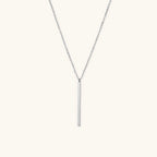 Sienna Bar - Gold Pendant Necklace