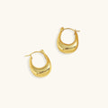 Sienna Polished Hoop Earrings