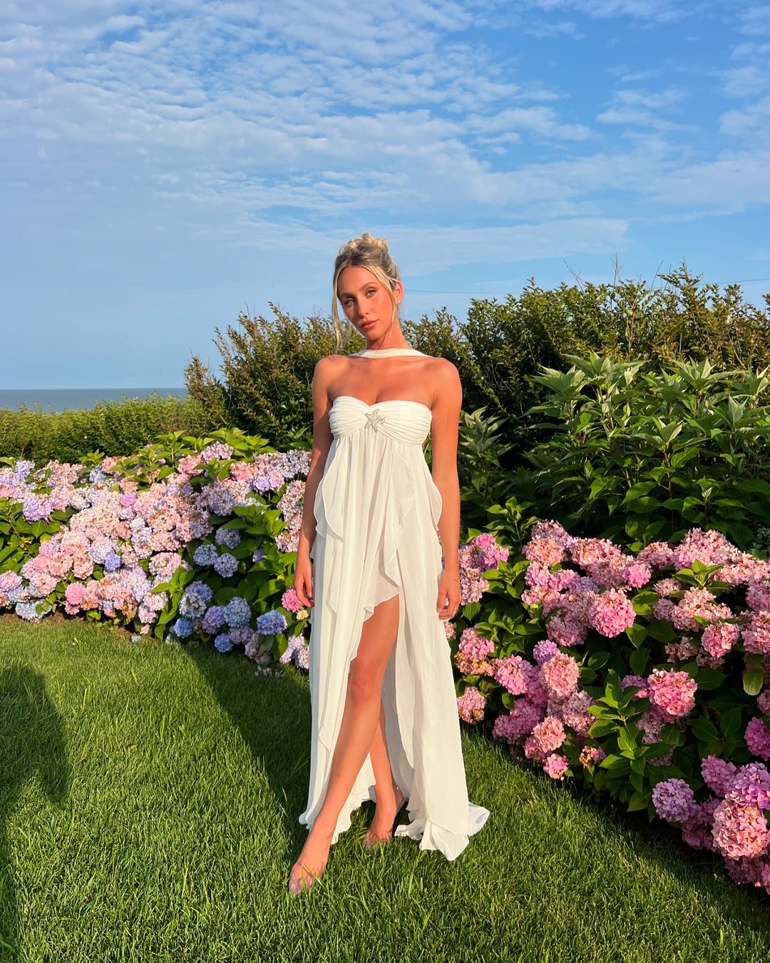 Dorine Ruffle Maxi Dress