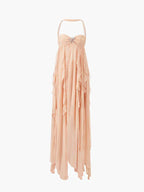 Dorine Ruffle Maxi Dress