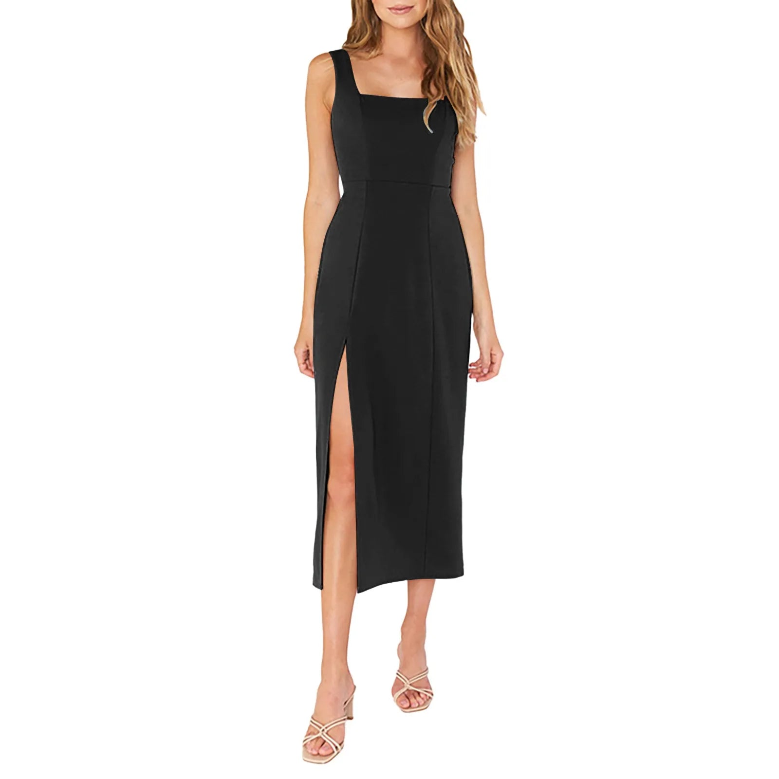 Dalia Elegant, Sleeveless Dress for Women Refined Casual Wear