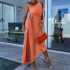 Marta Minimalist Asymmetric Pasodoble Dress Everyday Luxe Edit