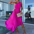 Marta Minimalist Asymmetric Pasodoble Dress Everyday Luxe Edit