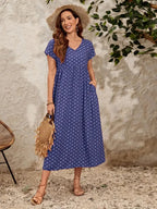 Romina Minimalist Handmade Summer Dress Evening Wear Edit