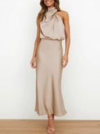 DressBetty - Sleeveless Off Shoulder Bodycon Elegant Maxi Dresses Wedding