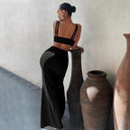 DressBetty - Summer Bodycon Dress Women Solid Color Sexy Dress