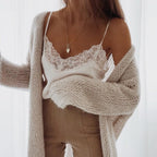 DressBetty - Spaghetti Strap Top Lace Cami