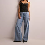 Lace Sheer Korean Crop Top