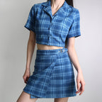Sweet Dress Code Plaid Skirt