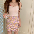 DressBetty - Sweet Bow Lace Off Shoulder Basic Knitted Top