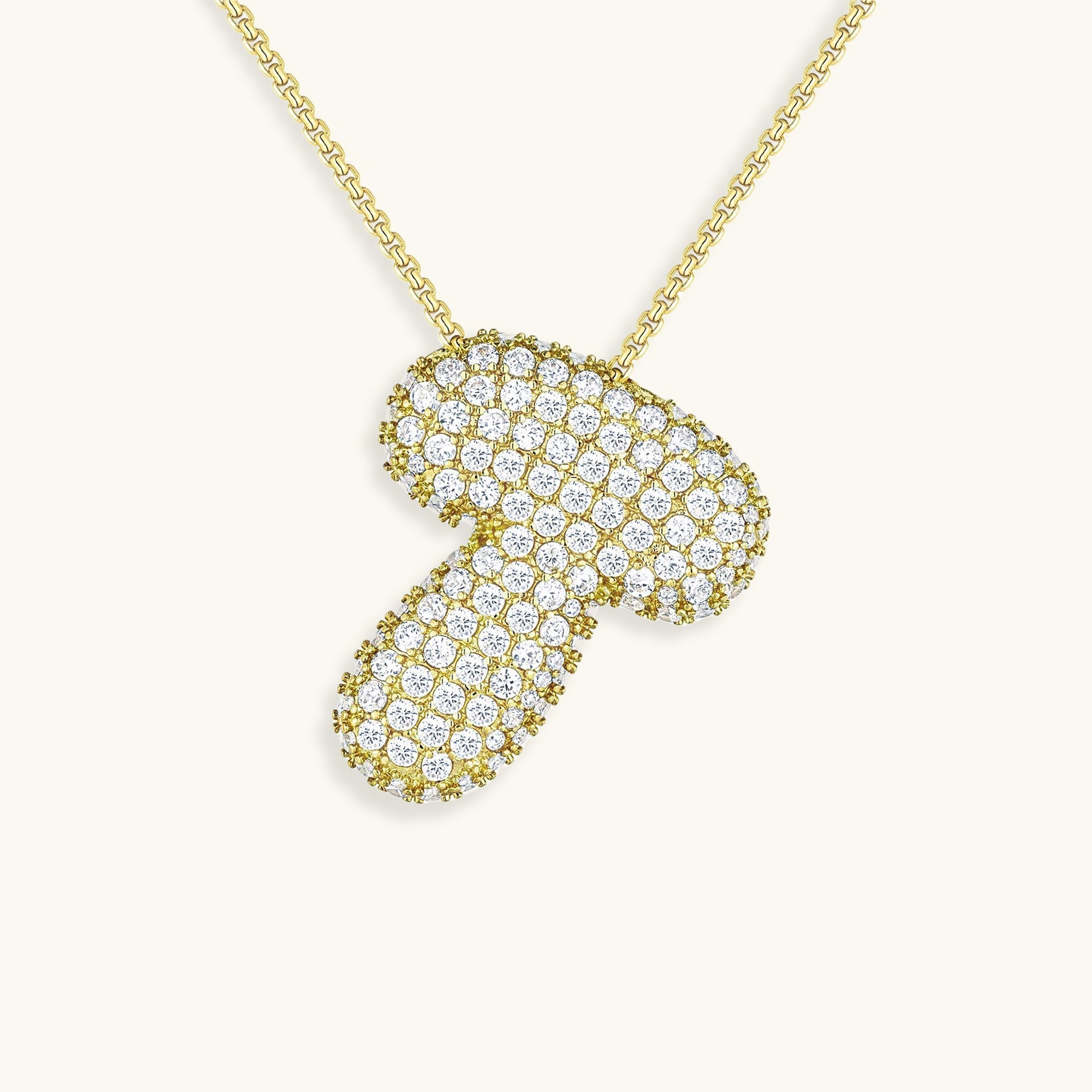 Radiant Initial Pendant Necklace