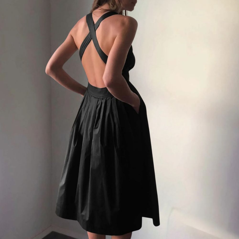 Ingrid Chic Summer Dress Elevated Occasion Wear