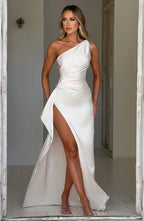 Antigona Timeless Cocktail Dress with One Shoulder Elevated Occasion Wear