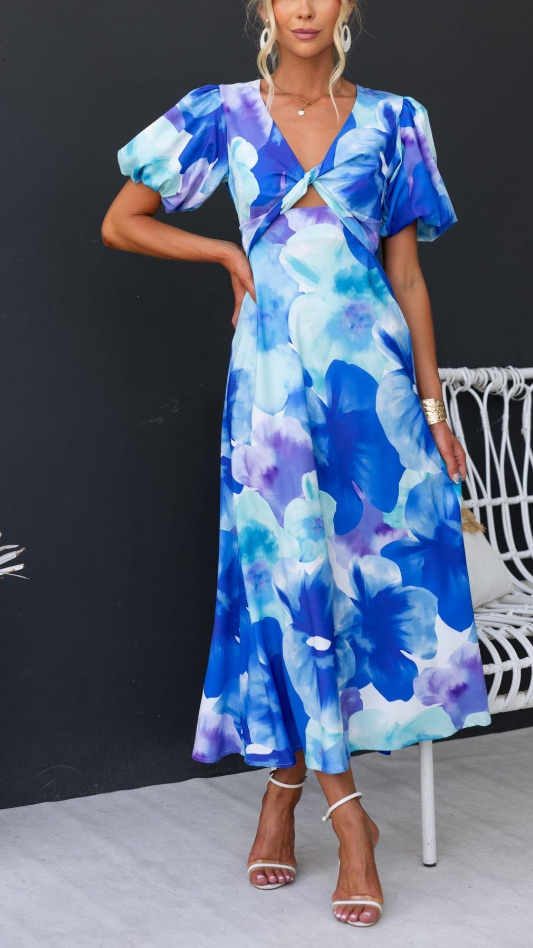 Idurre Modern and Fashionable Summer Dress for Women Easy Wear Style