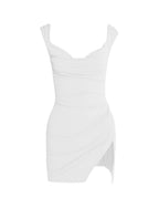 JOSLIN DRESS - WHITE