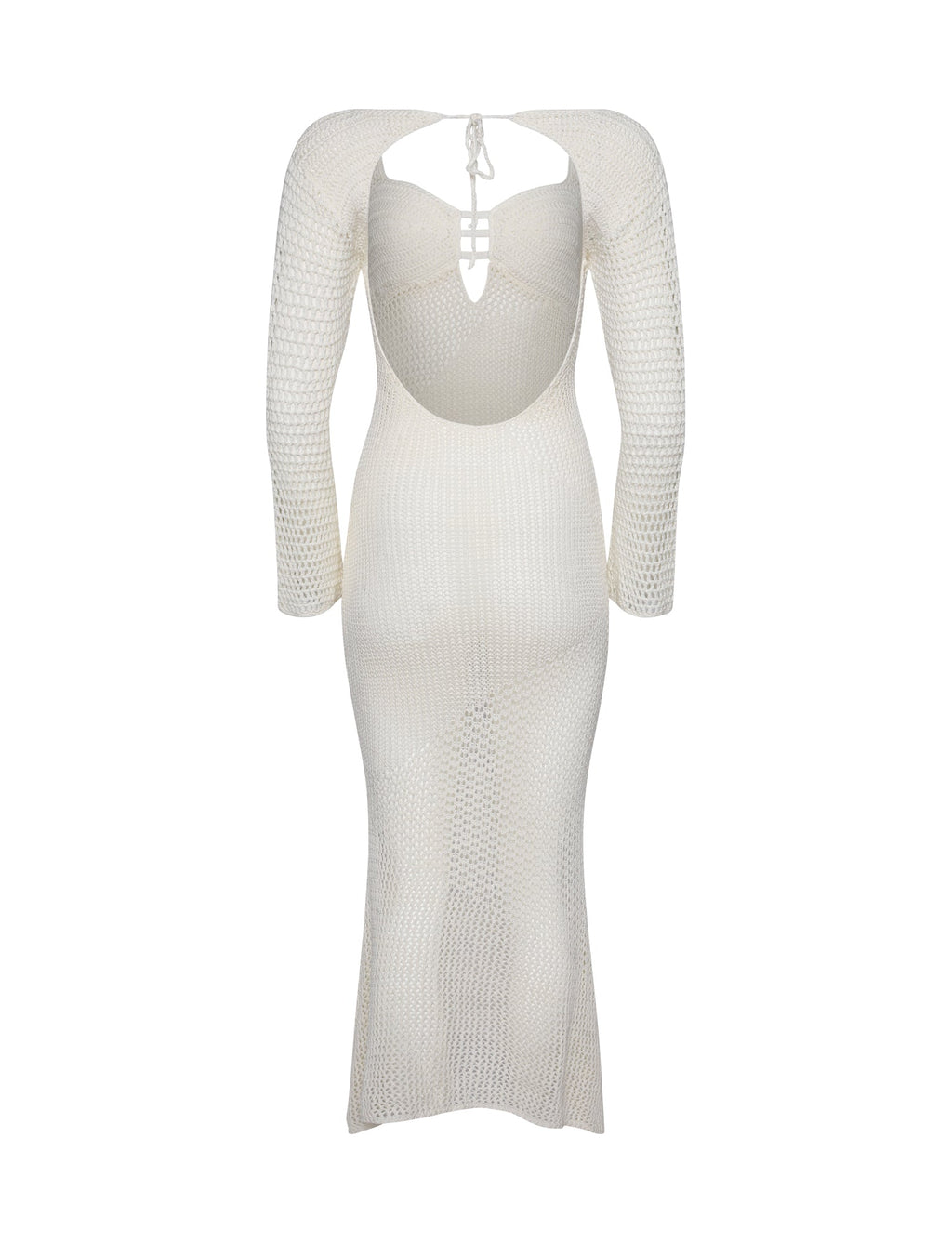 MACAULEY DRESS - WHITE : CREAM