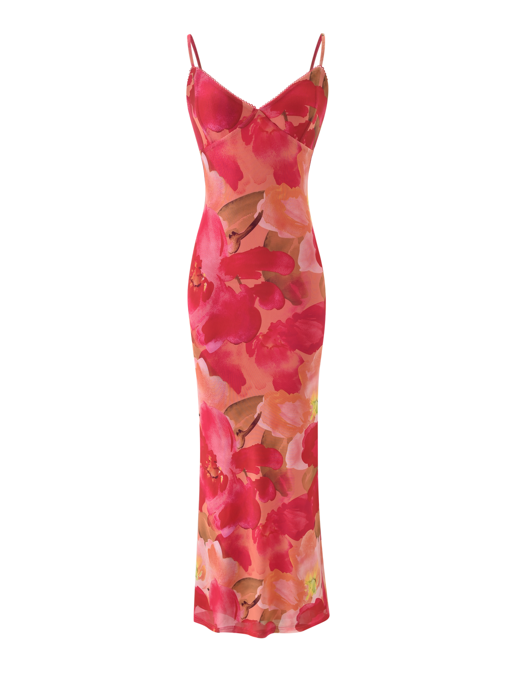 JULIANNA MAXI DRESS - DAIQUIRI FLORAL